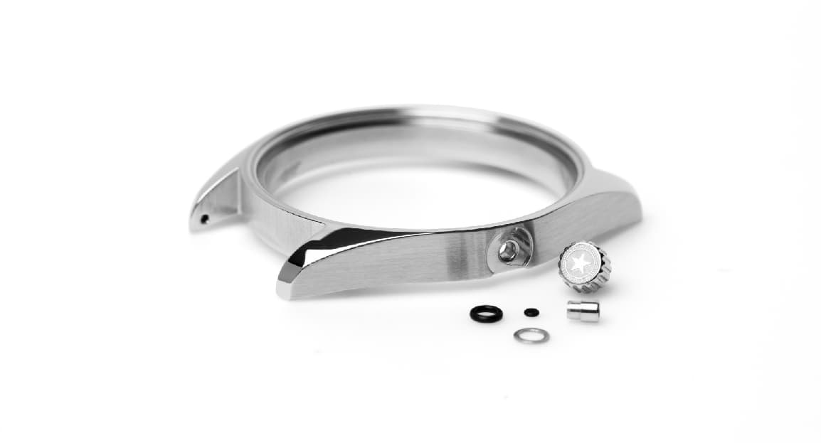 Disassembled Watch Case