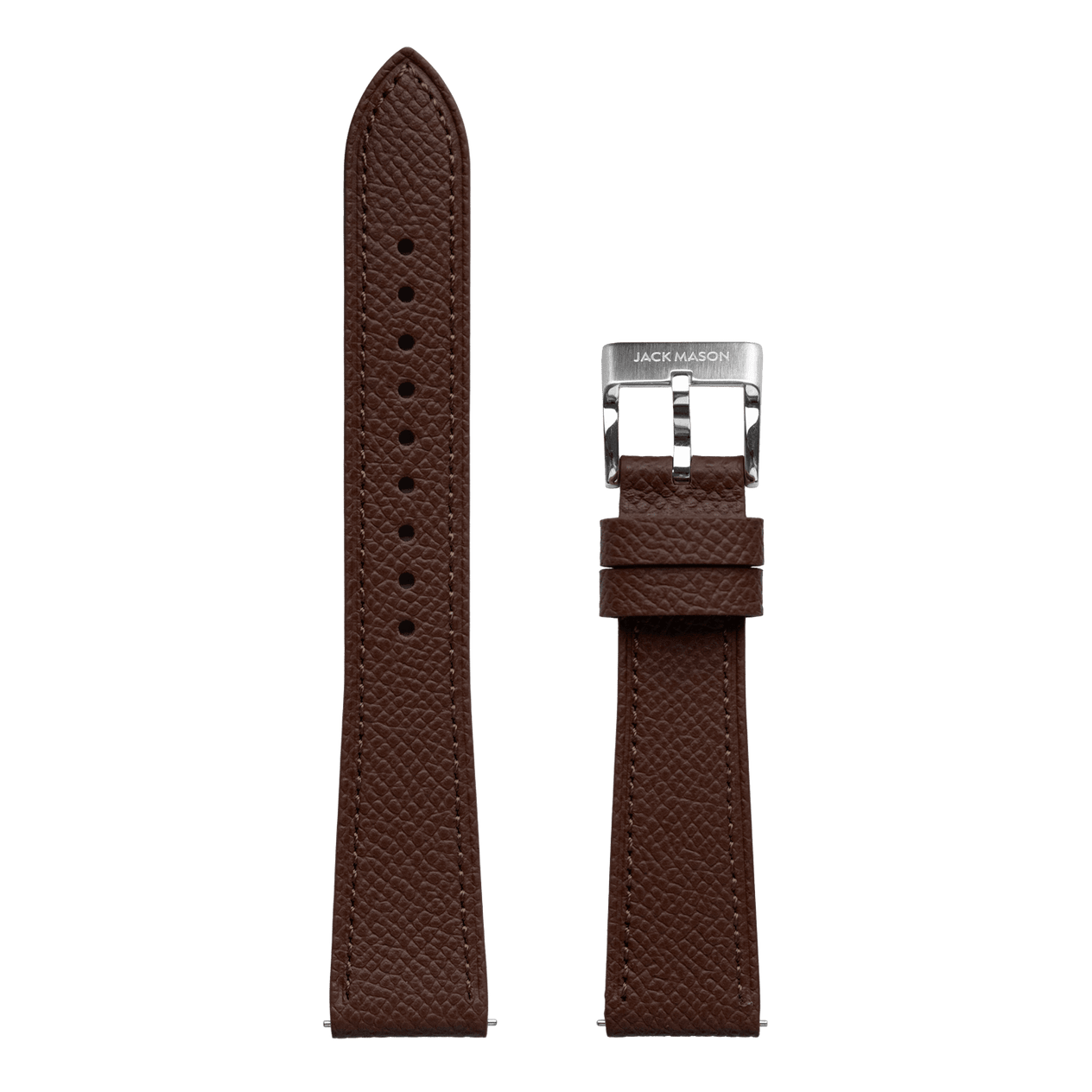 20mm Epsom Dark Brown Strap