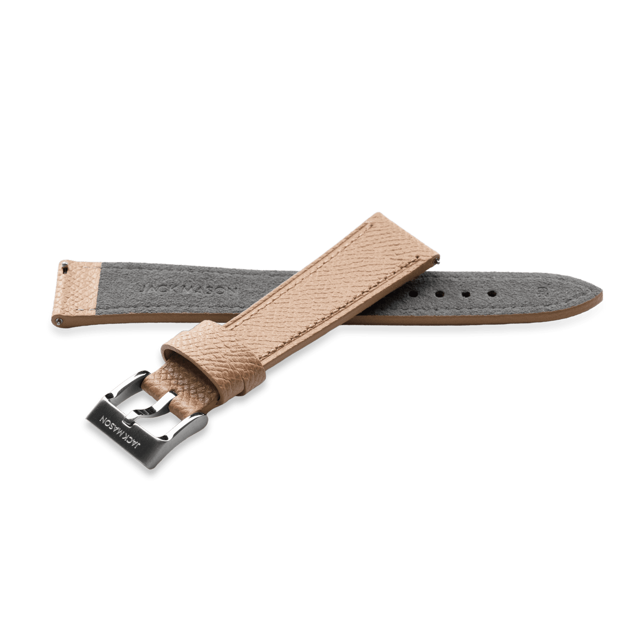 20mm Epsom Natural Strap